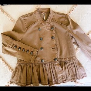 Free People military inspired jacket